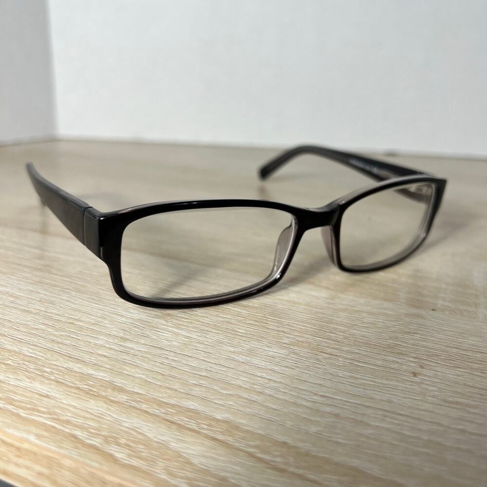 Randolph Abrams Eyeglasses Dark Purple Translucent Rectangular Frames 54-17-135